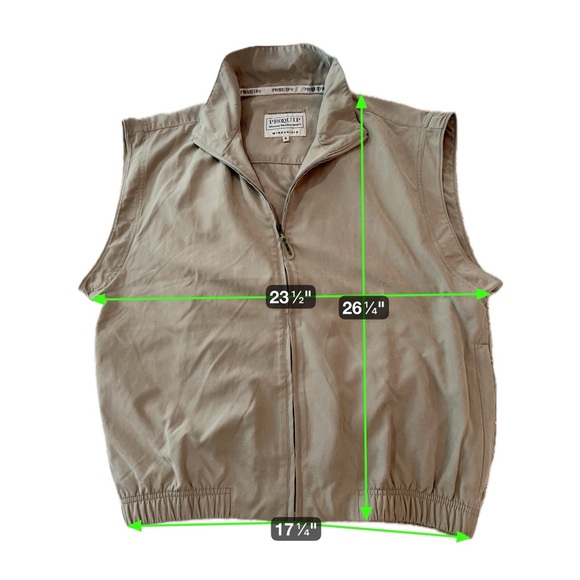 ProQuip Windshield Weatherwear Golf Vest Men’s Medium - Picture 13 of 16